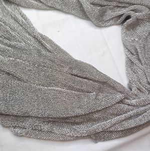Club Monaco Liquid Silver Scarf